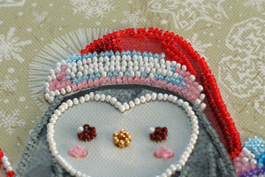 Bead Embroidery Kit Mid-sized bead embroidery kit Here I am!