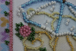 Magnets Bead Embroidery Kit Magnets Bead embroidery kit Umbrella and Flower