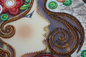 Bead Embroidery Kit Main Bead Embroidery Kit Virgo