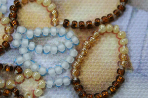 Magnets Bead Embroidery Kit Magnets Bead embroidery kit Good Morning
