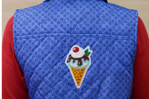 Bead Embroidery Kit On Clothes Decoration Ice cream