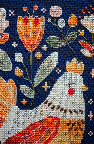 Cross Stitch Kit Cross-stitch kits Best hen friends