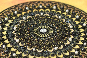 Bead Embroidery Kit Main Bead Embroidery Kit Lace dreams