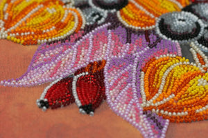 Bead Embroidery Kit Main Bead Embroidery Kit Autumn