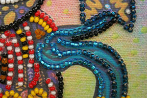 Bead Embroidery Kit Mini Bead embroidery kit Snoozing