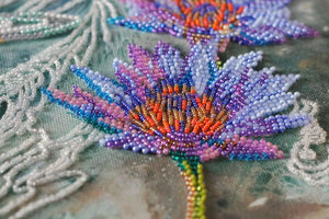 Bead Embroidery Kit Main Bead Embroidery Kit Golden beetle