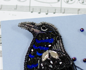 Brooch Embroidery Kit Decoration Harbinger of Darkness (Decoration)