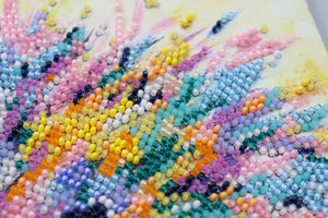 Bead Embroidery Kit Mid-sized bead embroidery kit Hedgehog