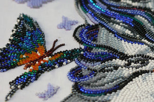 Bead Embroidery Kit Main Bead Embroidery Kit Unicorn