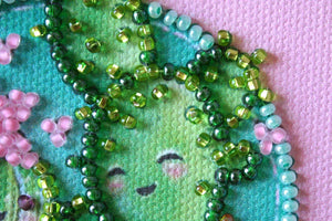 Magnets Bead Embroidery Kit Magnets Bead embroidery kit Little cacti