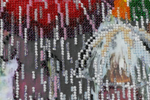 Bead Embroidery Kit Main Bead Embroidery Kit Cheerful umbrellas