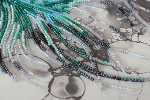 Bead Embroidery Kit Main Bead Embroidery Kit Aquamarine