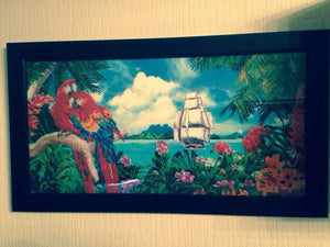Bead Embroidery Kit Main Bead Embroidery Kit Tropical Paradise