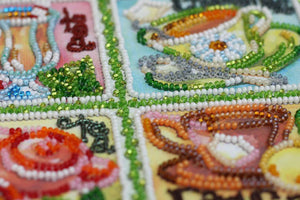Bead Embroidery Kit Main Bead Embroidery Kit Tea map