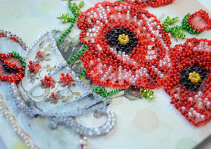 Bead Embroidery Kit Main Bead Embroidery Kit An inspired morning