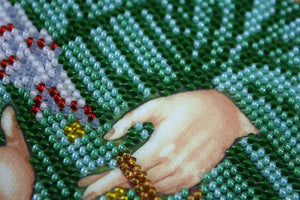 Bead Embroidery Kit Main Bead Embroidery Kit St. Matrona of Moscow