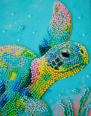 Bead Embroidery Kit Main Bead Embroidery Kit Ocean Traveler