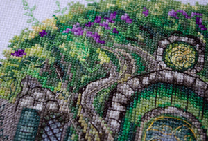Cross Stitch Kit Cross-stitch kits Where the elves live