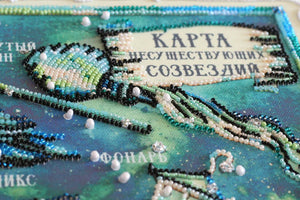 Bead Embroidery Kit Main Bead Embroidery Kit Non-existent constellation map