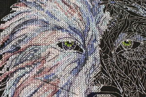 Cross Stitch Kit Cross-stitch kits wolf
