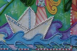 Bead Embroidery Kit Mini Bead embroidery kit The voice of the stream