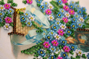 Postcards Bead Embroidery Kit Postcard Bead embroidery kit Congratulations – 2