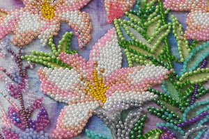 Bead Embroidery Kit Main Bead Embroidery Kit Light pink