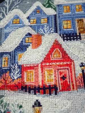 Cross Stitch Kit Cross-stitch kits The night before Christmas