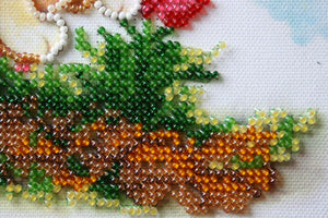 Bead Embroidery Kit Mini Bead embroidery kit In to the happiness