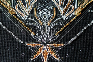 Cross Stitch Kit Cross-stitch kits Night moth