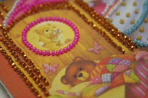 Bead Embroidery Kit Mini Bead embroidery kit Nighty night