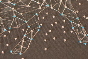 Bead Embroidery Kit Main Bead Embroidery Kit Constellation Taurus