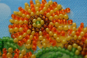 Magnets Bead Embroidery Kit Magnets Bead embroidery kit Sunflowers and Rainbow