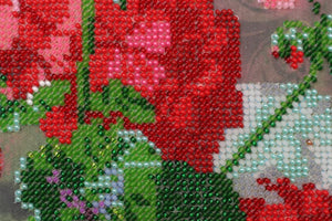 Bead Embroidery Kit Main Bead Embroidery Kit Crane's bill