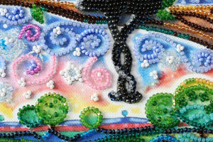 Bead Embroidery Kit Mid-sized bead embroidery kit Together forever