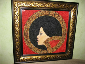 Bead Embroidery Kit Main Bead Embroidery Kit Lady Macbeth