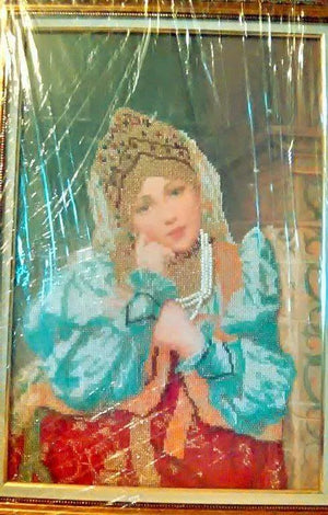 Bead Embroidery Kit Main Bead Embroidery Kit Nastenka