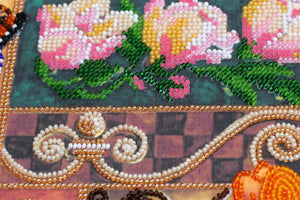 Bead Embroidery Kit Main Bead Embroidery Kit Spring treasures