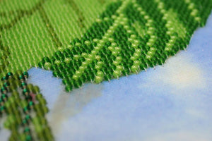 Bead Embroidery Kit Main Bead Embroidery Kit Hawaiian breeze