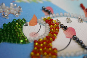 Magnets Bead Embroidery Kit Magnets Bead embroidery kit Snowman – 2