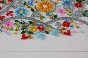 Bead Embroidery Kit Main Bead Embroidery Kit Wedding certificate