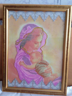 Bead Embroidery Kit Main Bead Embroidery Kit Happiness