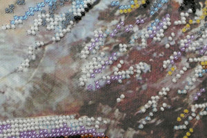Bead Embroidery Kit Main Bead Embroidery Kit Crystal winter