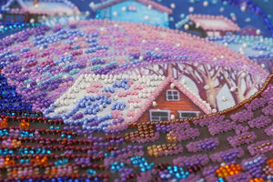 Bead Embroidery Kit Main Bead Embroidery Kit On the wings of the night