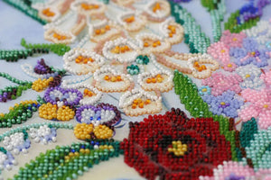 Bead Embroidery Kit Main Bead Embroidery Kit Affectionate date