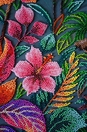 Bead Embroidery Kit Main Bead Embroidery Kit The Exotic Beau