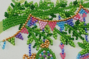 Bead Embroidery Kit Mini Bead embroidery kit Easter holiday