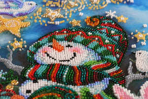 Bead Embroidery Kit Main Bead Embroidery Kit New year‘s night