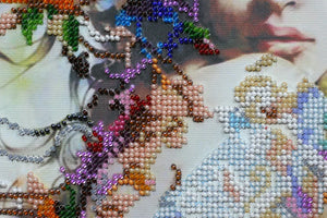 Bead Embroidery Kit Main Bead Embroidery Kit Spring mood (People)