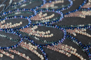 Bead Embroidery Kit Main Bead Embroidery Kit Blooming in the dark